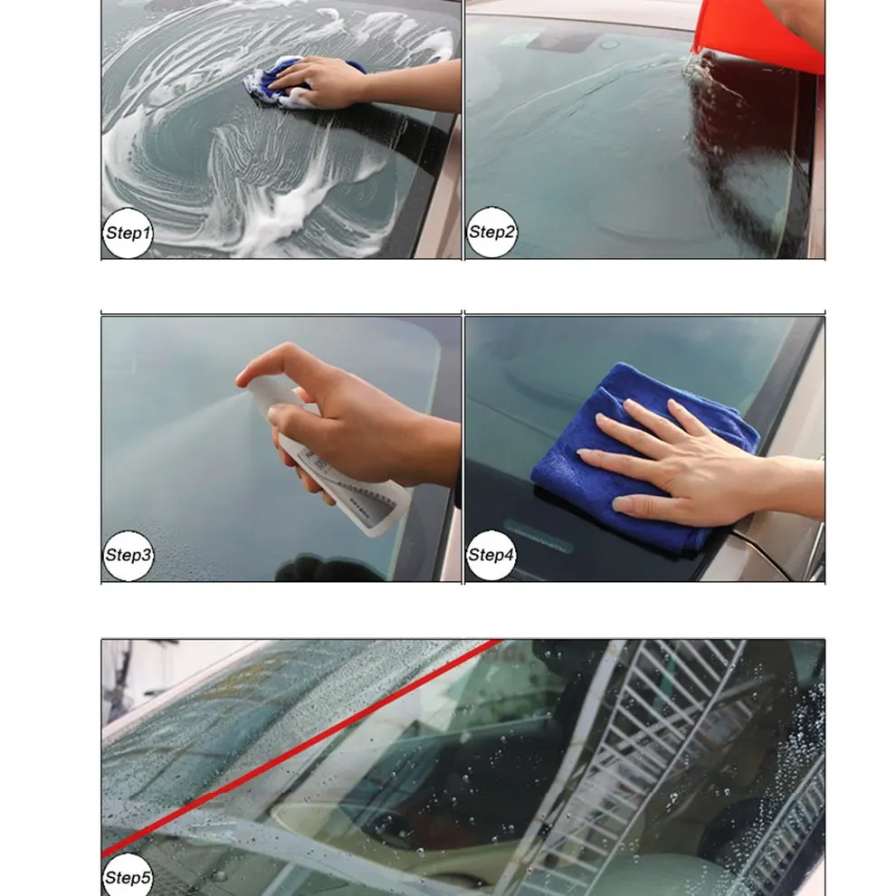 100 мл автомобильные ветровые стекла Анти-дождевик зеркало заднего вида репеллент заднего вида жидкость автомобильные аксессуары