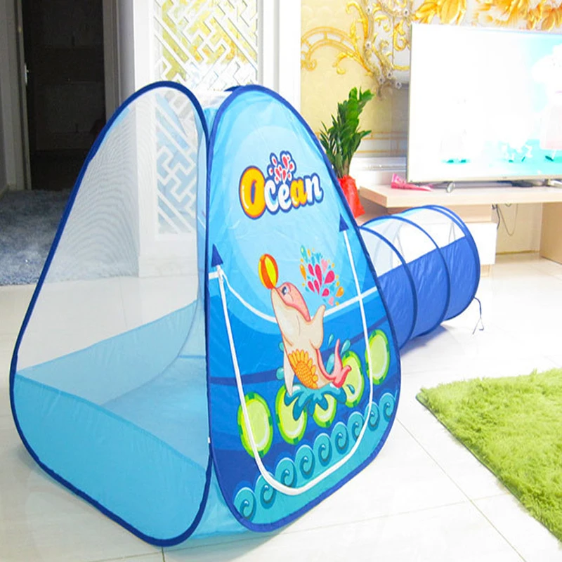 Игрушечный тоннель палатка океан серии мультфильм Большой Космический шар ямы портативный складной бассейн сумка для занятий спортом на открытом воздухе обучающая игрушка