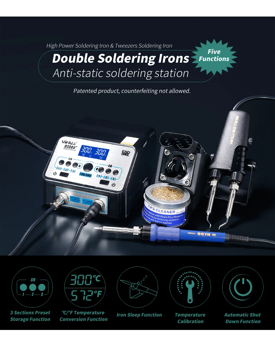 YIHUA Soldering Iron Station 3