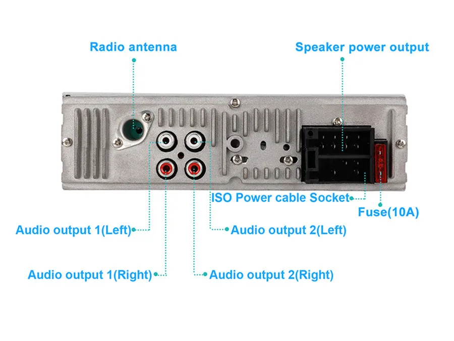 1 DIN автомагнитола Авто mp3-плеер+ DAB радио приемник сигнала антенна