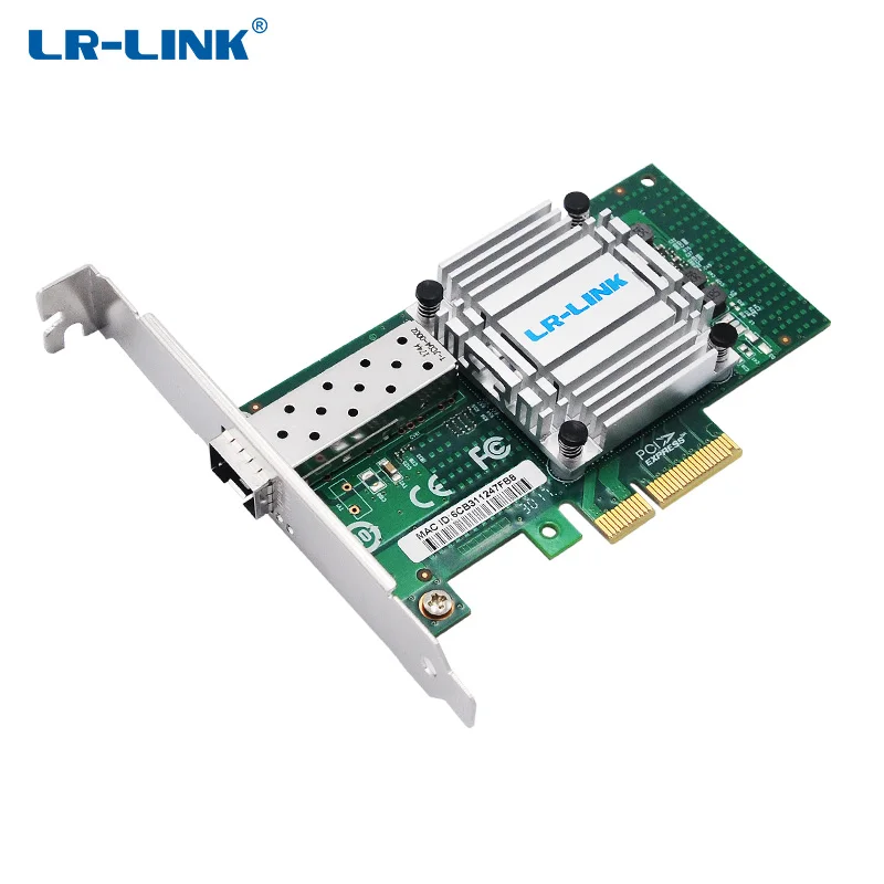 LR LINK 6860AF SFP + 10 Гб Ethernet адаптер LAN карта PCI Express E волоконно оптическая сетевая