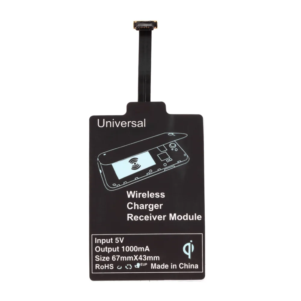 

Universal Qi Wireless Charger Receiver Inductive Coil Receptor Module For Micro USB Android CellPhone