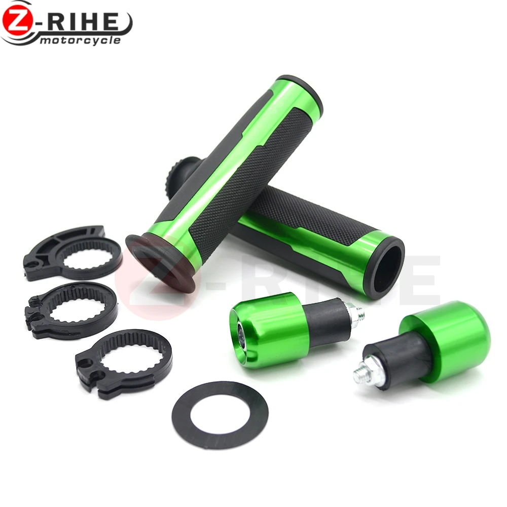 

Universal 7/8'' 22mm Fiber Motorcycle handlebar grips Hand Grips for Kawasaki ZX6R ZX636 ZX10R Z1000 Z750R Z1000SX NINJA 1000