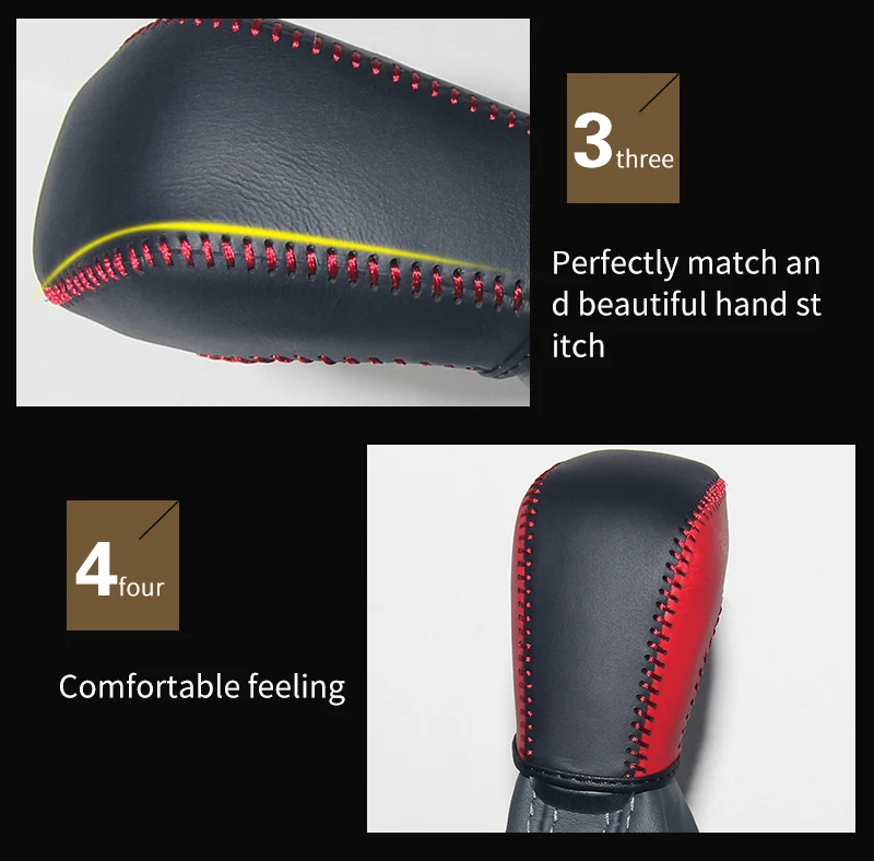 gear shift knob cover For Audi A6L AT 2016 Year_09