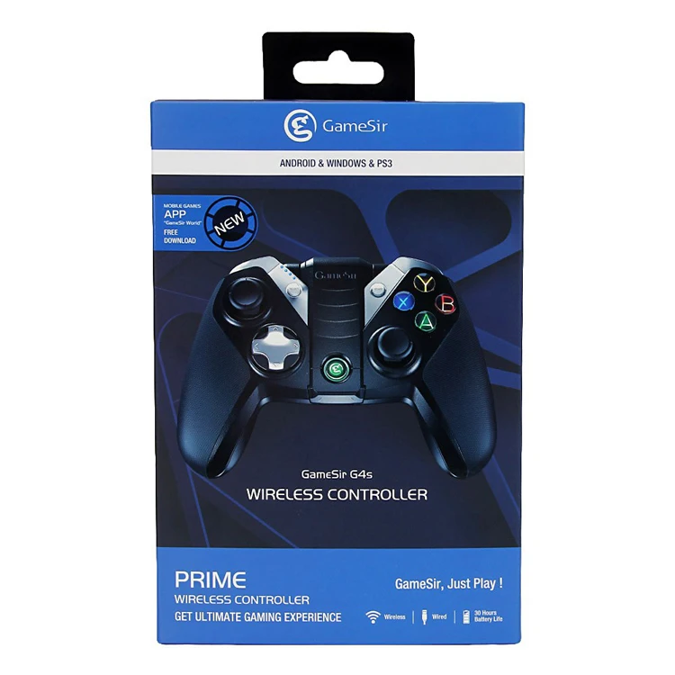 GameSir G4s геймпад Bluetooth 2,4 ГГц беспроводной игровой контроллер проводной джойстик ПК для Android Windows PC tv BOX VR игры для PS3