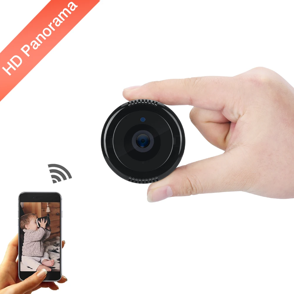 

Fisheye IP Camera 720P HD 180 Degree WiFi Camera Network Panoramic Camera 180 CCTV Home IP Security Baby Video Surveillance Came
