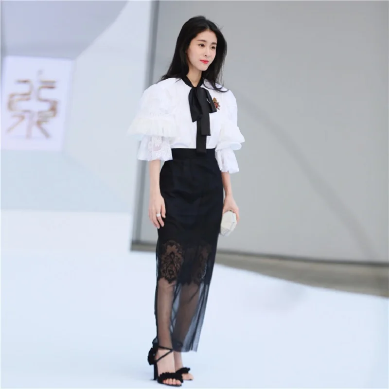 White suit blouses for women 2017 2018