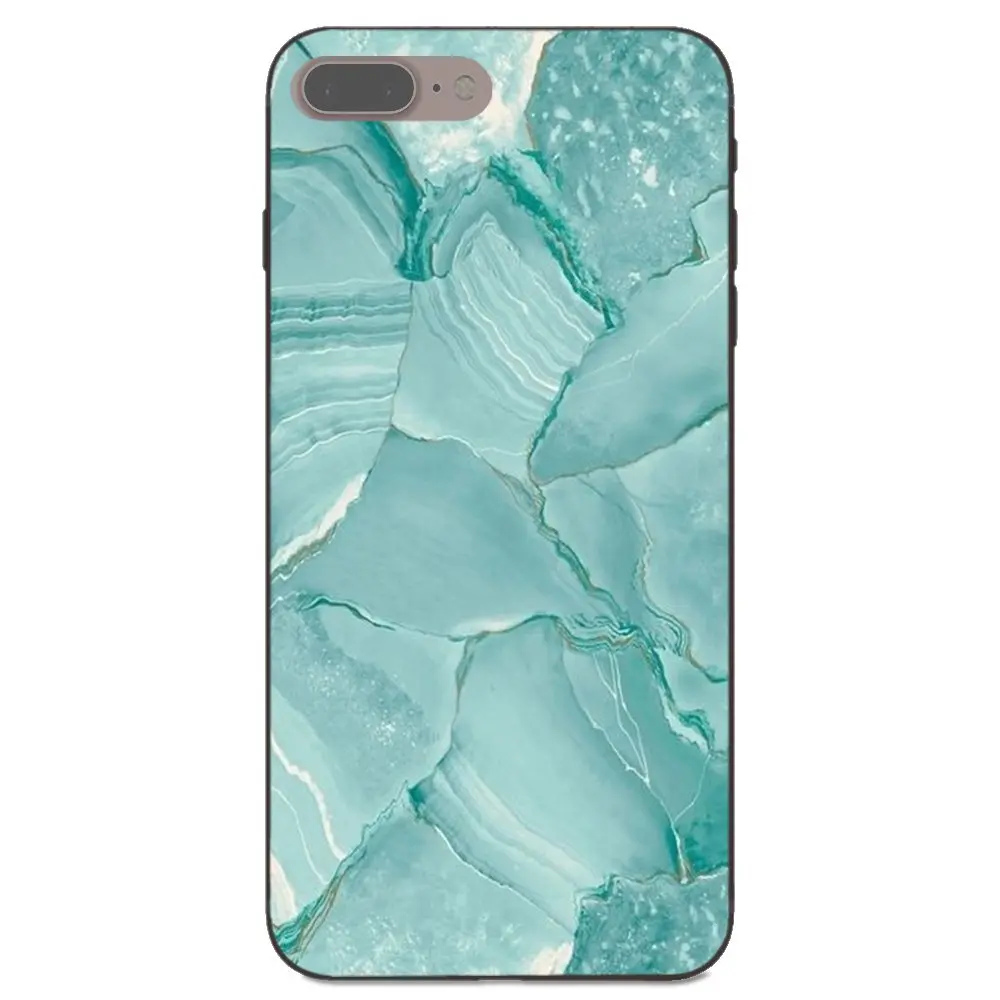 Синий зеленый мрамор трещина гранитный узор для Galaxy C5 C7 J1 J2 J3 J330 J5 J6 J7 J730 2017 Ace Core Duo