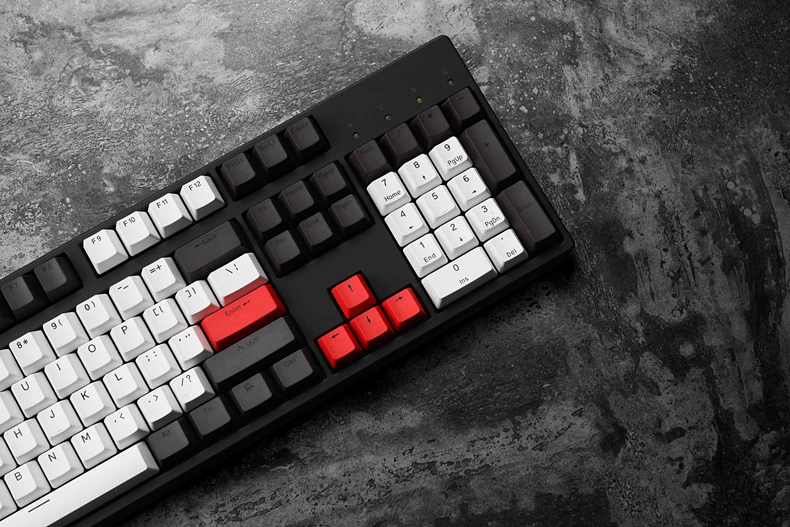Петля pbt doubleshot колпачки oem для механической клавиатуры Серый Белый Красный gh60