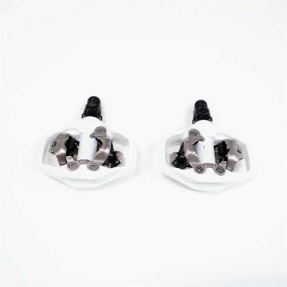 Shimano DEORE PD-M530 MTB Mountain Bike Clipless Pedals /& SM-SH51 Cleats Black