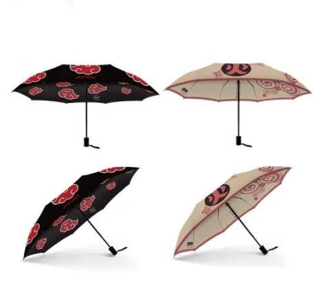 

New Anime NARUTO Akatsuki Uchi Role-Playing Props Hokage Umbrella PVC Red Cloud Symbol Umbrella