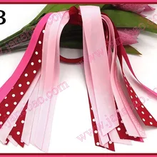 40 шт. хвост о волосы бант хвост растяжки Разноцветные держатель хвост Луки