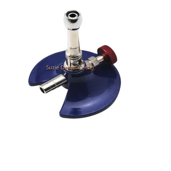 

1PC New Dental Lab Dentist Natural Single Tube Gas Light Bunsen Burner For Lab Wax Department Technician Tool