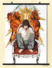 Anime Poster Death note Wall Scroll Printed Painting Home Decor Japanese Cartoon Decoration | Дом и сад