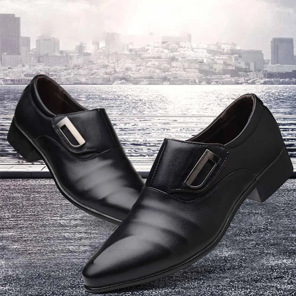 La Formelle Robe Hiver Cuir Plat socks En Homme 2018 Italien Chaussures Pu Plus Dec4 47 bw Sculpté Taille Hommes Pour Wingtip Bk Oxford Classique 38 RZIqqw7