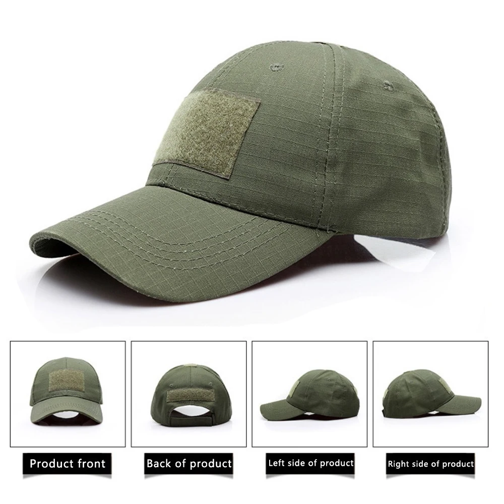 Adjustable Baseball Cap Tactical Summer Sunscreen Hat Camouflage Military Army Camo Airsoft Hunting Camping Hiking Fishing Caps