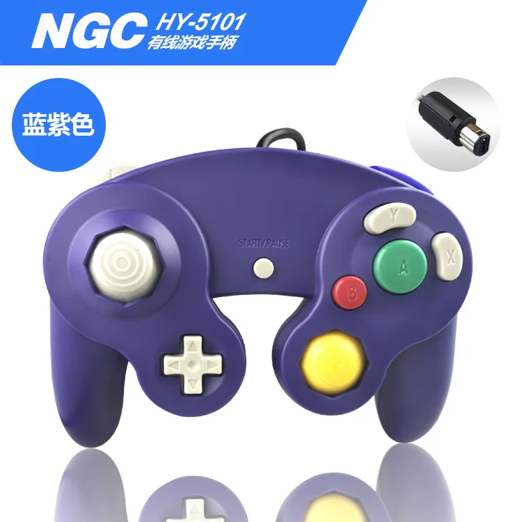 Проводной контроллер для NX NGC wii wiiu Gamecube, консоль для ноутбука, компьютер для kingd NGC Gamepad, контроллер PC GC, ручной джойстик