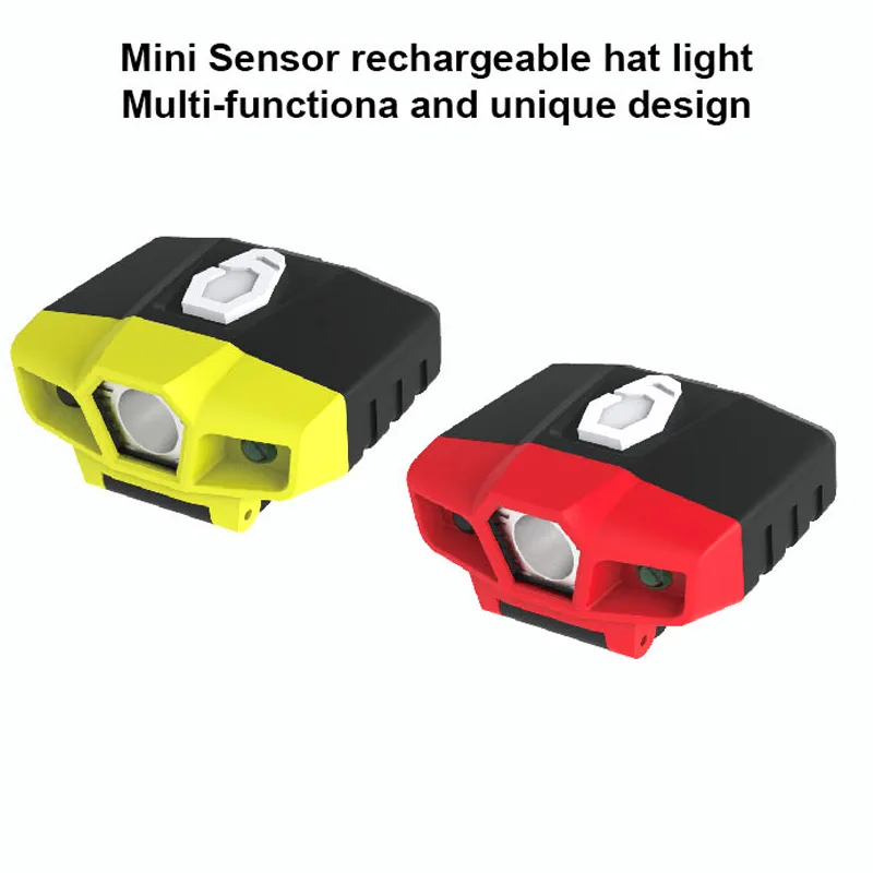

LED Cap Headlamp Waterproof Outdoor Sensor Headlight Clip-on Hat Light for Camping Fishing Hunting @8 XR-Hot