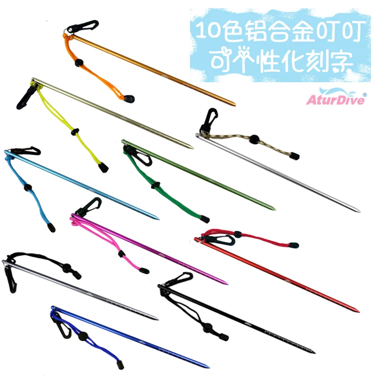 

Diving equipment, underwater Tinker stick probe, aluminum alloy multicolored underwater ringing new product, authentic product.