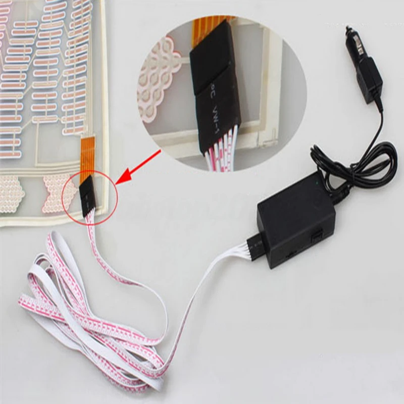 JXLCLYL 45*11cm Car Music Rhythm LED Flash Light Sound Activated Equalizer Sticker