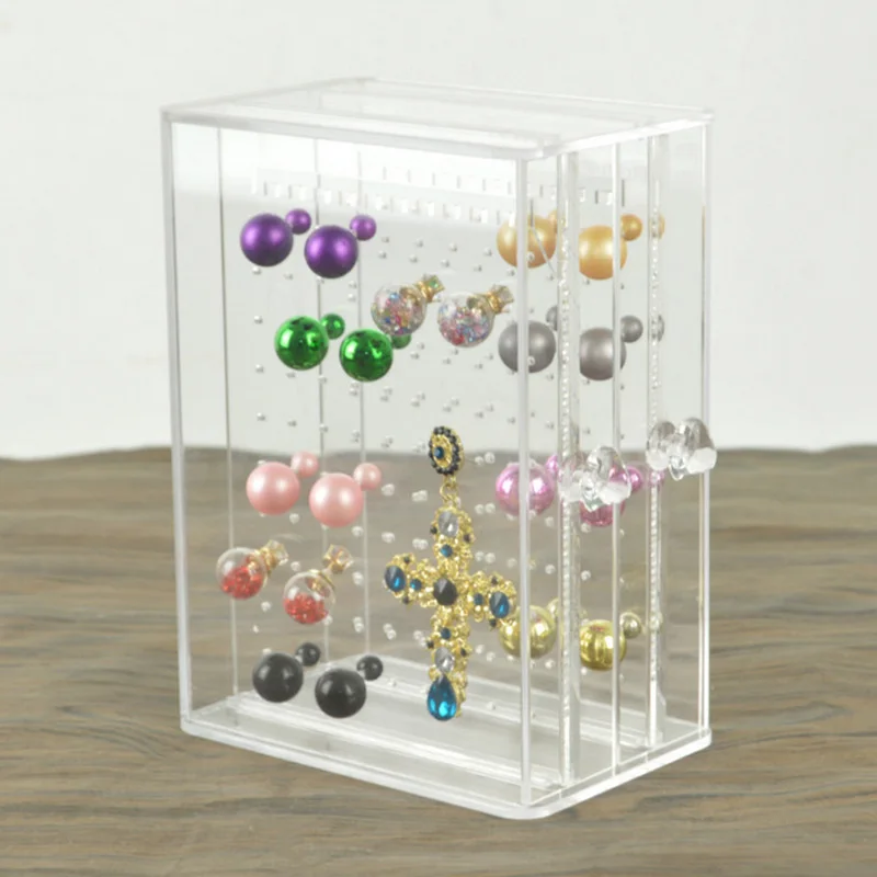 New Arrival Acrylic Drawer Design Jewelry Box High Quality Earring Jewelry Storage Organizer Pendant Locket Jewellery Stand Case Jewelry Packaging