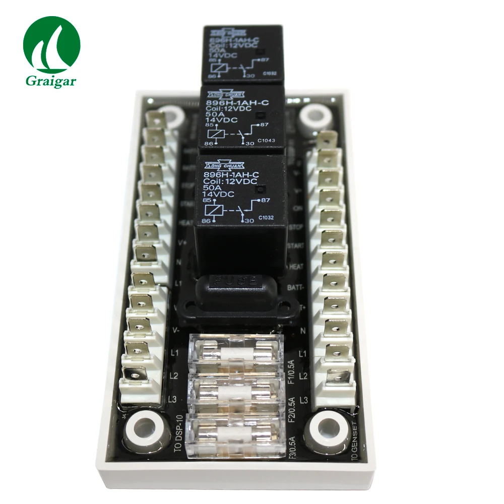

KUTAI Genset Controller Accessories GCU-11R 12V Relay Module for GCU-10 and DSP-10