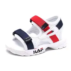 Детские модные спортивные сандалии детские удобные сандалии летние новые мальчики пляжные туфли для девочек детские повседневные
