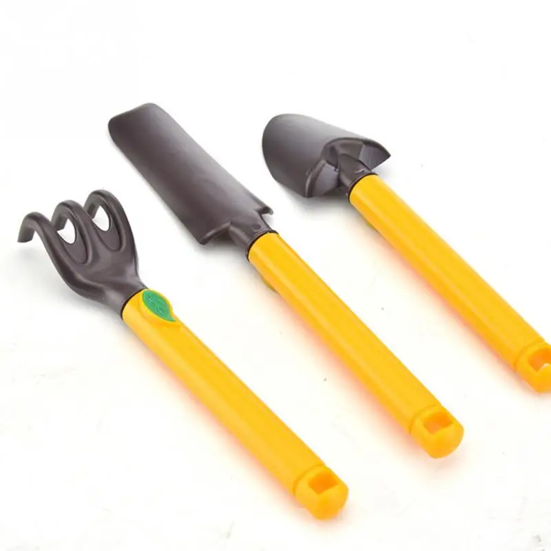 

Mini Spade Shovel Harrow Set Gardening Tools Potted Plants Maintenance Suit With Plastic Handle Garden Tool