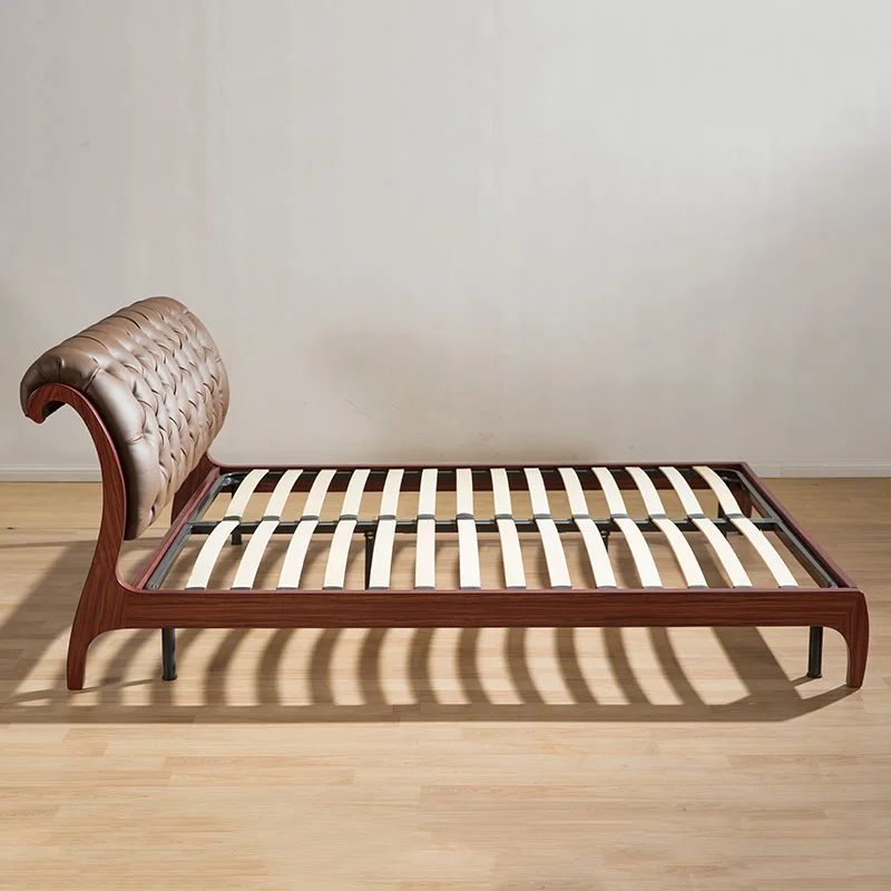 NoEnName Modem Chinese furniture suits suitable for bed room solid wood recliner and footstool elegant antique design furniture