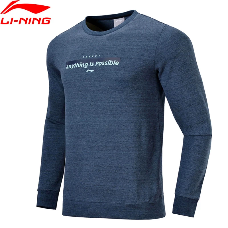 

Li-Ning Men Sports Life PO Knit Top Sweaters Regular Fit Comfort Fitness LiNing Sports Sweater AWDN181
