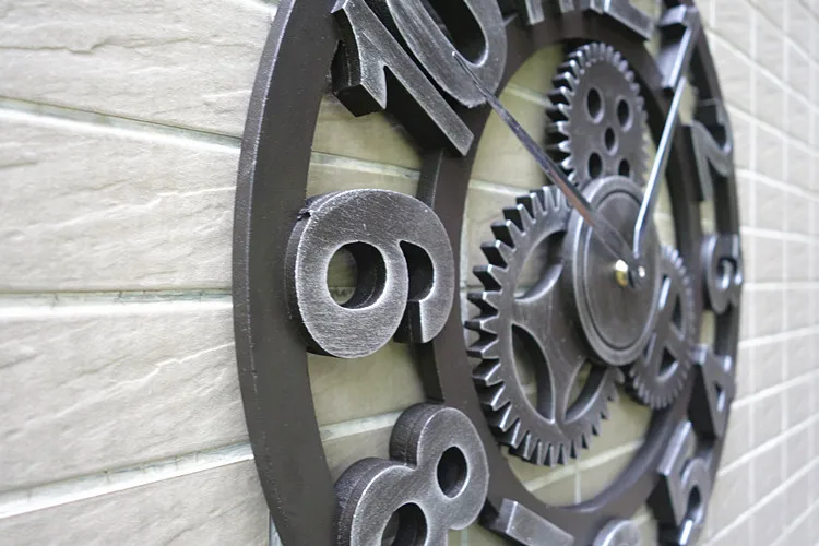 Настенные часы Wandklok в стиле ретро винтажные декоративные Wanduhr деревянные