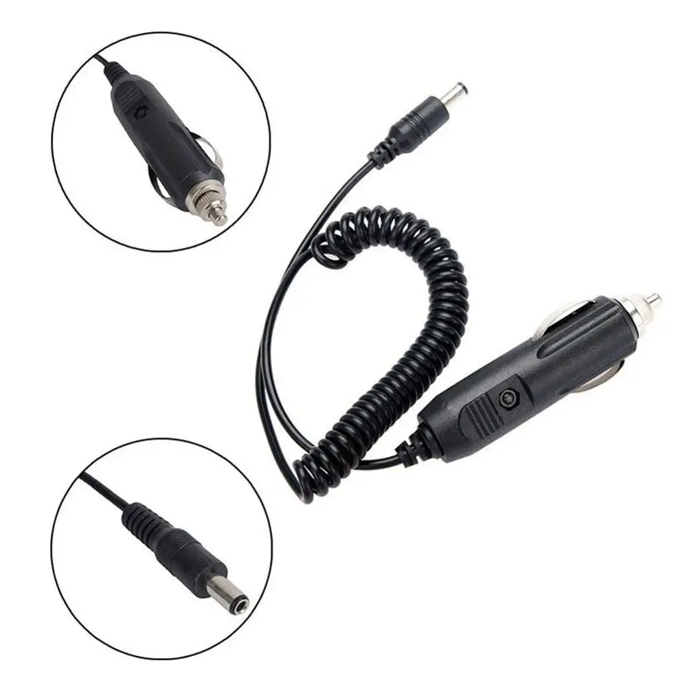 1 шт. портативный автомобильный зарядный кабель для Baofeng Walkie Talkie UV5R UV82 TYT F8 радио