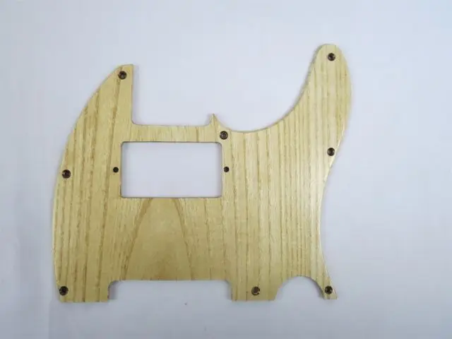 

Новая ручная работа ailanthus wood Telecaster гитара Tele Pickguard #3541