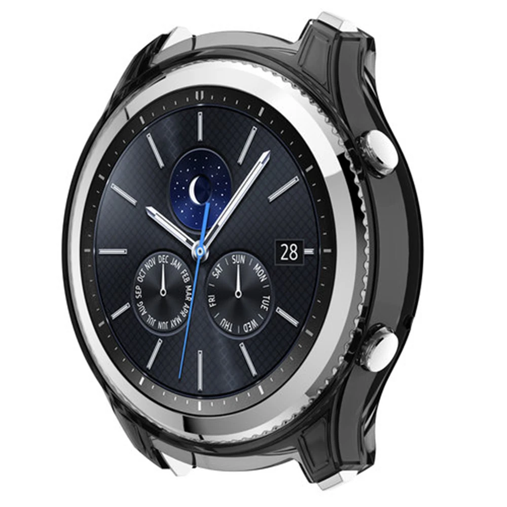 Чехол для часов для samsung gear S3, Смарт-часы, защита экрана, защита от царапин, защита от падения, добавить цвет