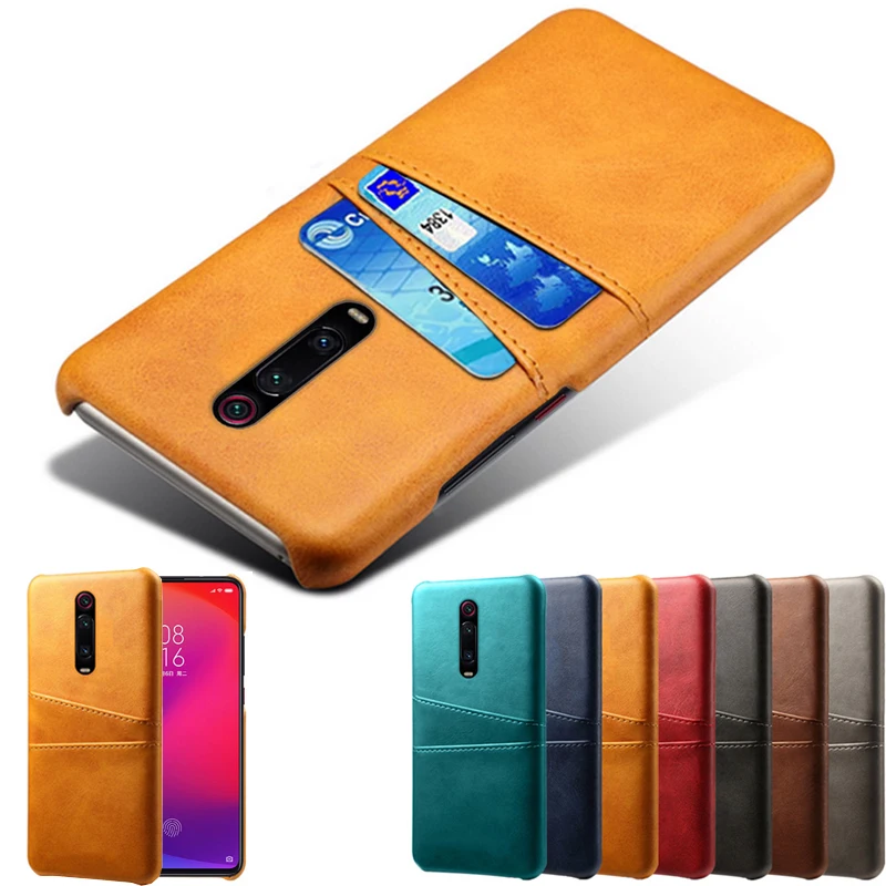

For Xiaomi Mi 9T Case Card Holder Id Bank Card Case for Xiaomi Mi 9T Pro Mi9T Leather Cover Phone Case 6.39 inch