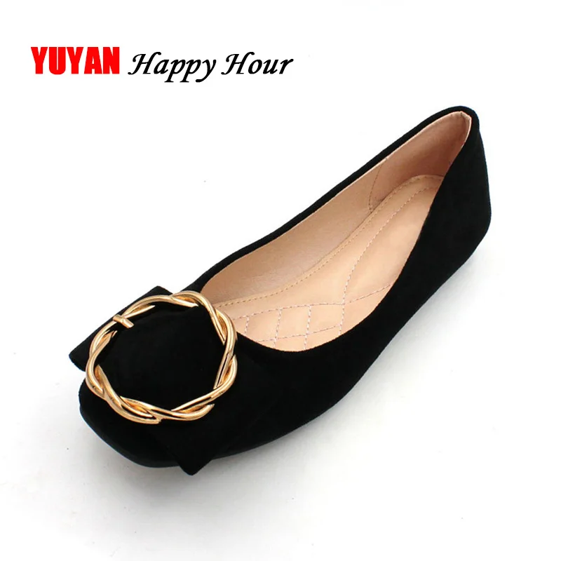 

Fashion Brand Flats Women Boat Shoes Round toe Plus Size Women's Flats Fashion Office Ladies Shoes A294