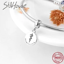 925 стерлингового серебра стоматология знак талисманы для ювелирные изделия, Подвески подходят Pandora шарм браслеты ожерелье