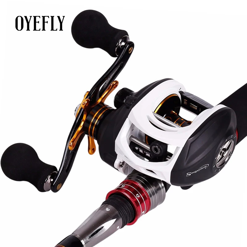

Fishing Reel Lures Wheel Soft Right Left Handle Fishing Reel 10BB Baitcast Reels Accessories