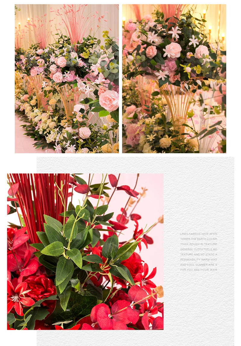 Шелковый Павлин лист искусственный центральный цветок шар DIY все виды цветочных головок свадебный Декор настенный магазин Аксессуары для стола