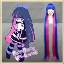 Синие чулки из трусиков и чулок с поясом для косплея парик mp003390