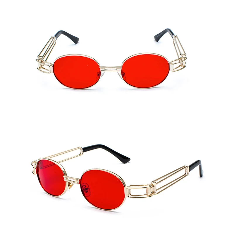 vintage steampunk sunglasses red men accessories detail (12)