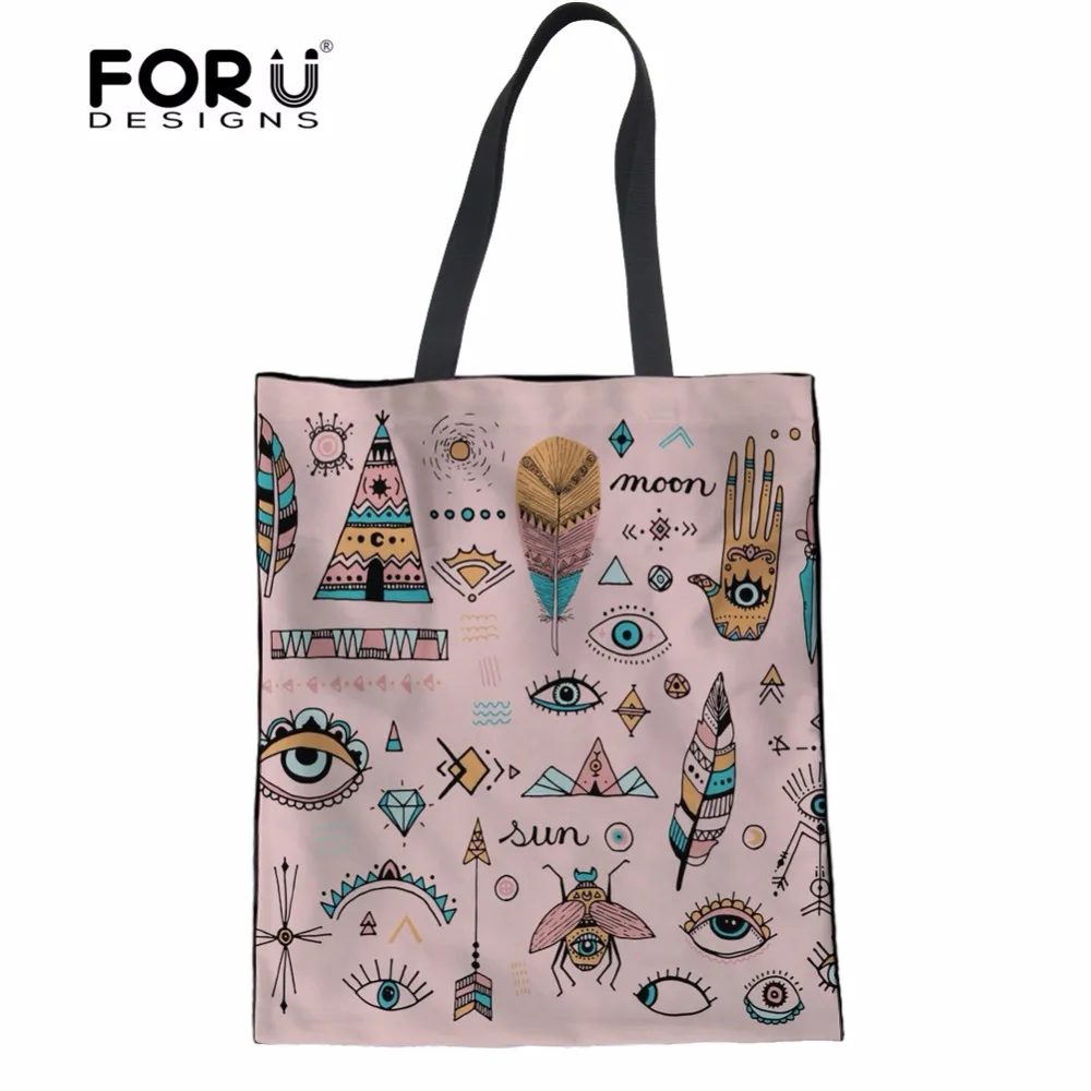 Us 7 84 51 Off Forudesigns Boho Vibes Female Environmental Protection Ping Bags Women Linen Tote Handbags School S Cloth 2018 In Us 7 84 51 Off Forudesigns Boho Vibes Female Environmental Protection Ping Bags Women Linen Tote Handbags School S Cloth 2018 In