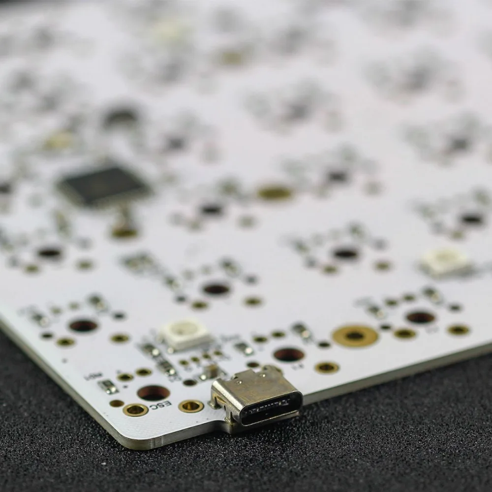 KBD75 V2 PCB type C Интерфейс для пользовательской механическая клавиатура cherry