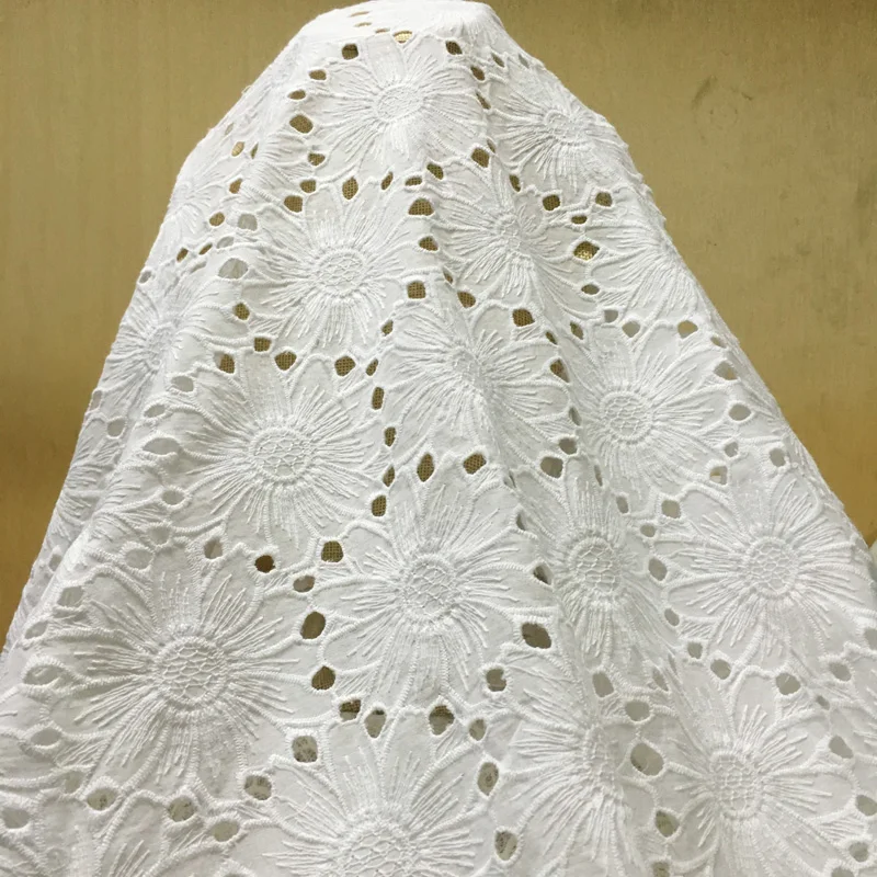 eyelet lace fabric
