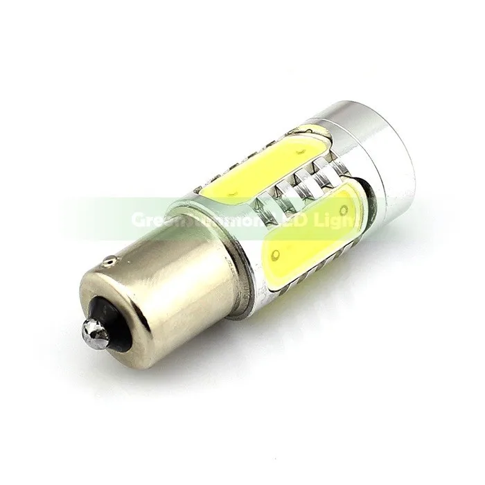 2 шт./лот 1156 BA15S S25 P21W 7,5 W SMD Светодиодная Лампочка резервного копирования Фары заднего хода супер яркий белый светодиодный светильник для DC 12V 360 градусов