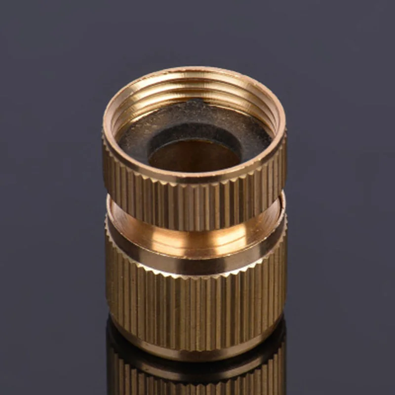 

Brass 3/4" Hose Pipe Connector Adapter Quick Connect for Tap Car Washing Tool