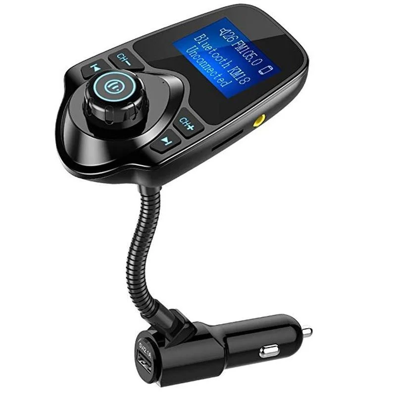 Bluetooth автомобильный fm передатчик аудио адаптер приемник беспроводной громкой