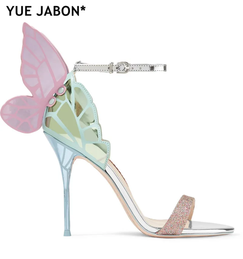 pumps with butterfly wings