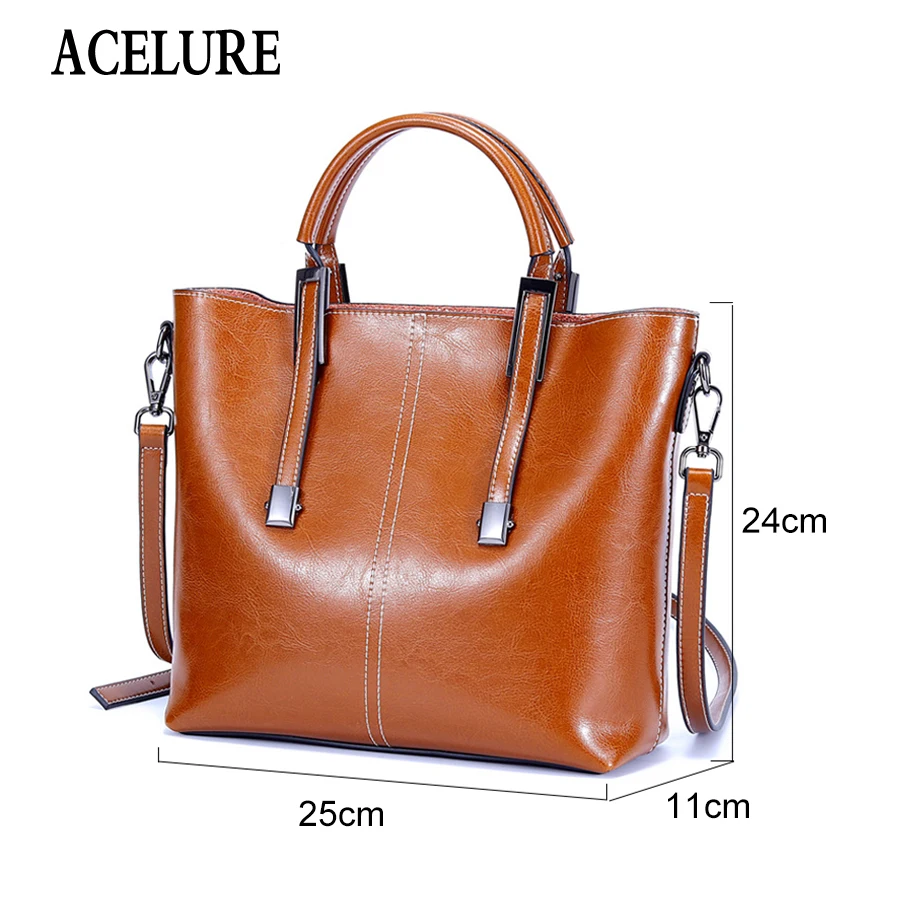 ACELURE النساء حقائب كتف رسول جديد المد الإناث أعلى مقبض حقيبة الفتيات بسيطة حقائب لسيدة اليد الأزياء حزب حزمة