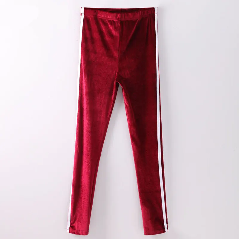 007Striped-Leggings-Women-Slim-Casual-High-Waisted-Women-Velvet-Leggings-White-Stripe-Stretch-Pencil-Pants-leggins 